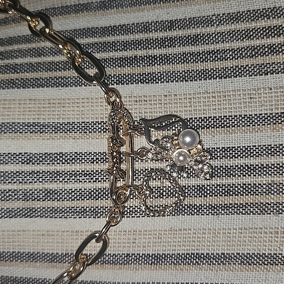 Juicy Couture Los Angeles California Women Juicy charm Link Necklace - Picture 2 of 12